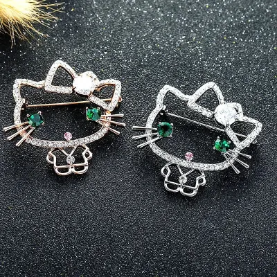 Trendy Fashionable Hello Kitty Brooch 